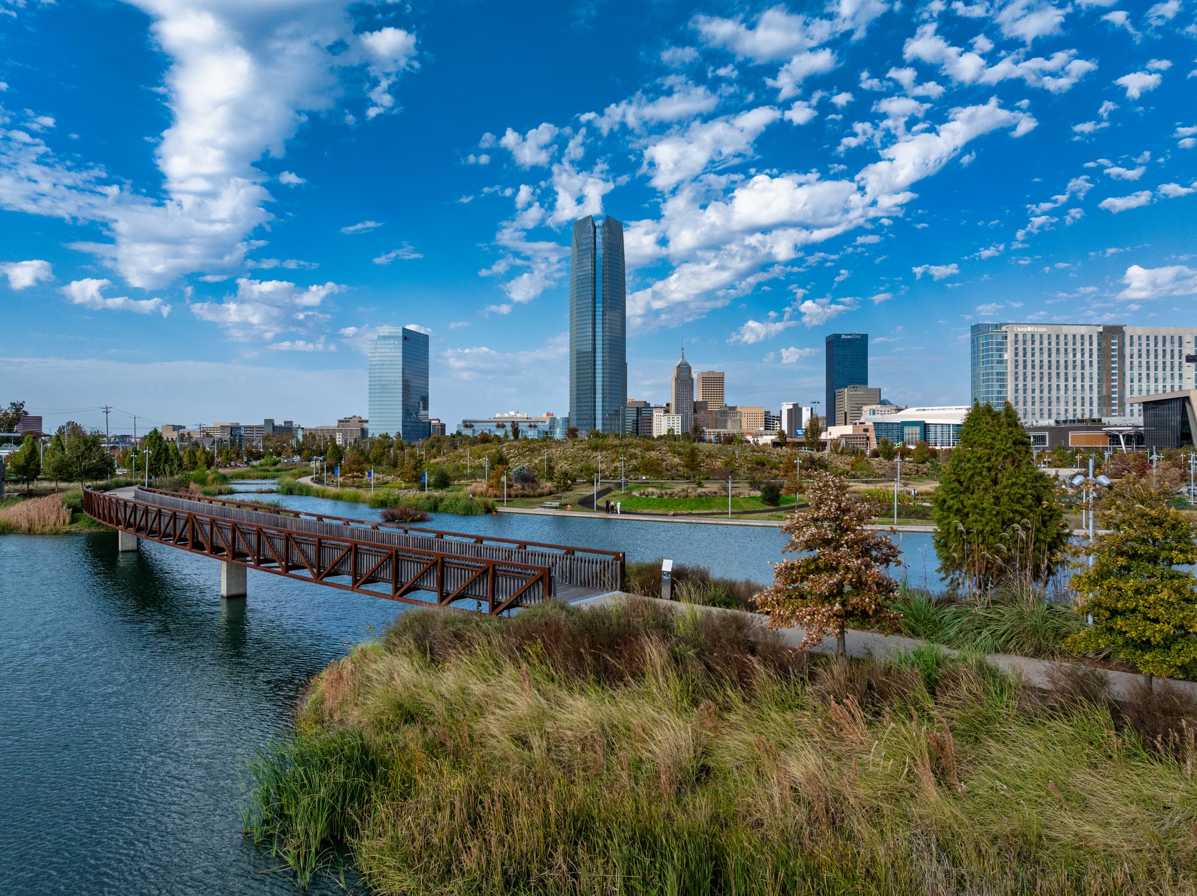 Oklahoma City aerial.