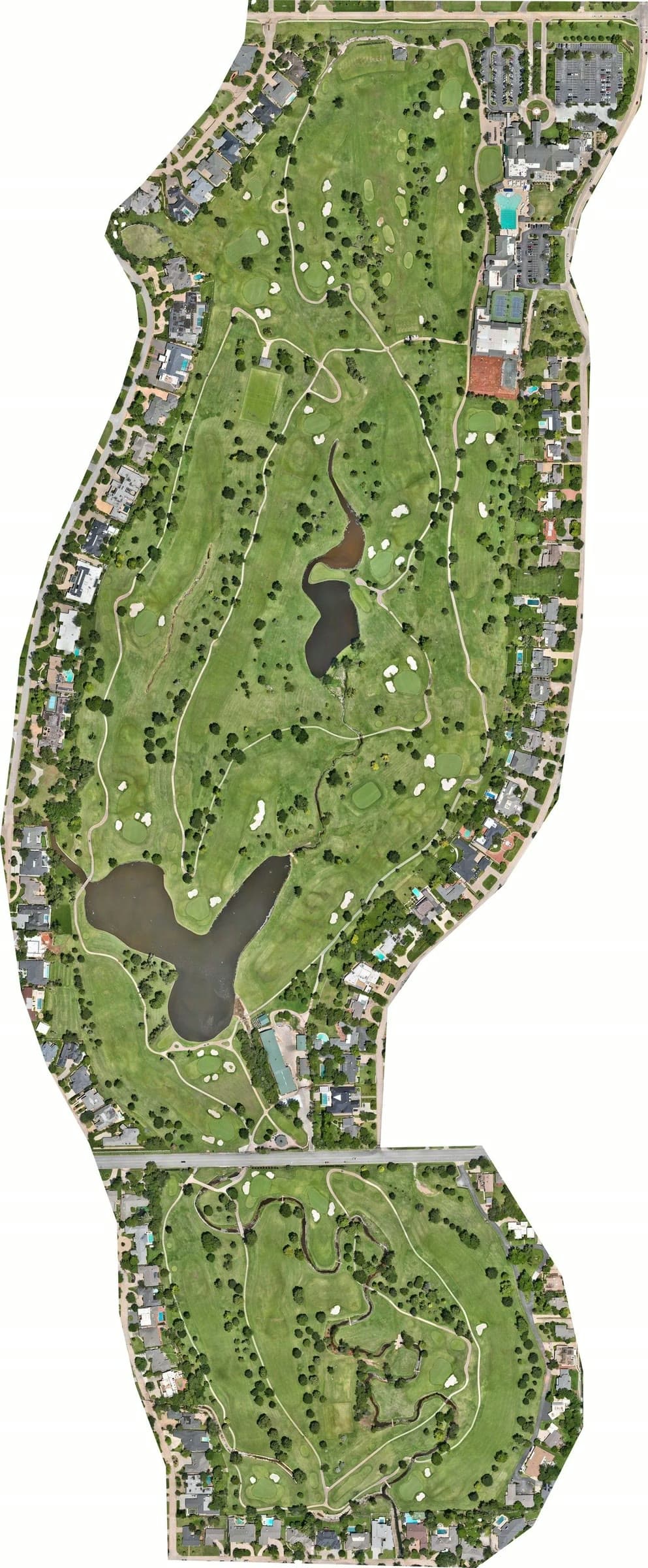 Full-coverage golf course orthomosaic.